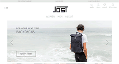 Desktop Screenshot of jost-bags.com