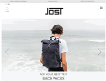 Tablet Screenshot of jost-bags.com